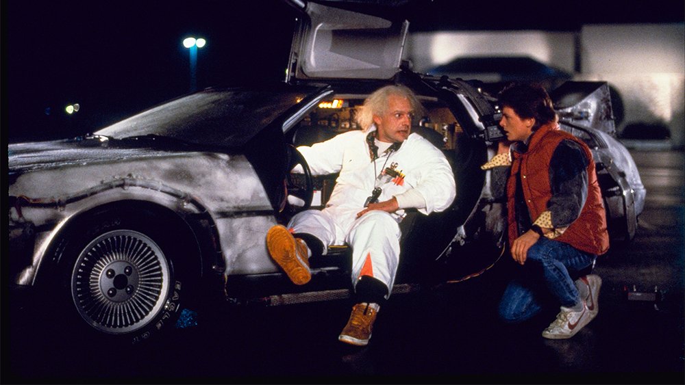 Back to the Future is a great 80s family movie about time travel.
