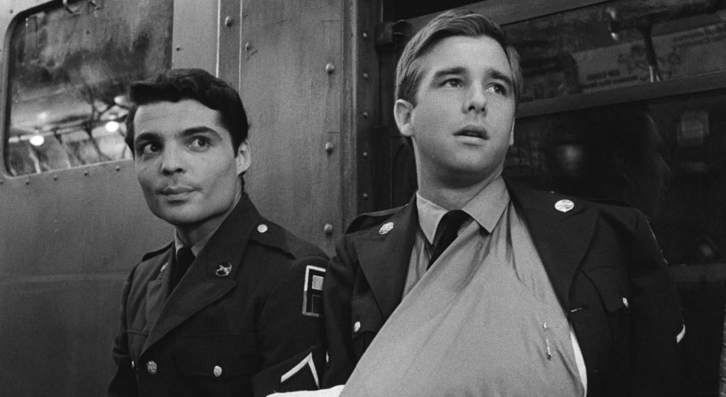 Beau Bridges and Robert Bannard play Felic and Phillip in the film The Incident