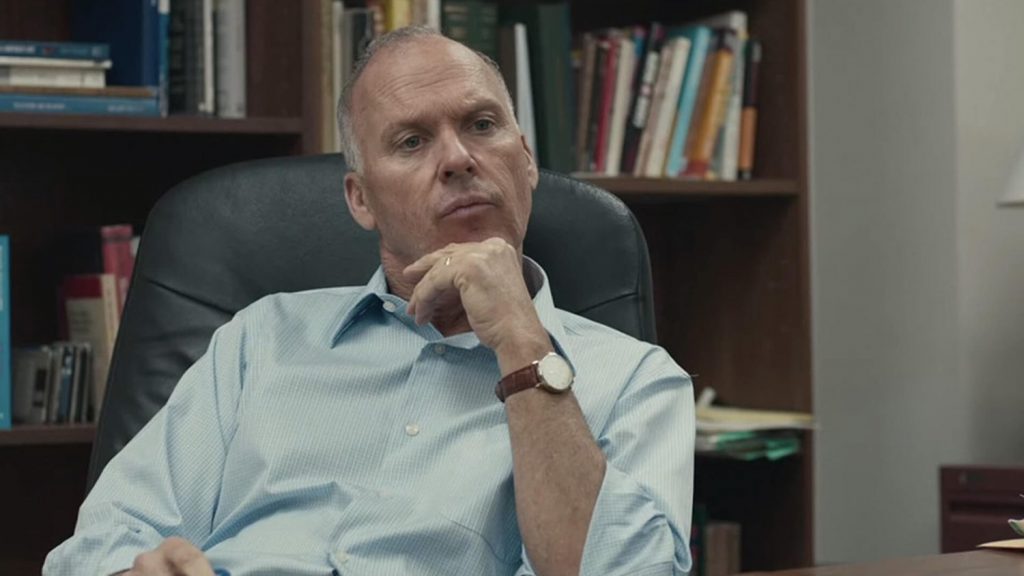 Michael Keaton as the previous Attorney General