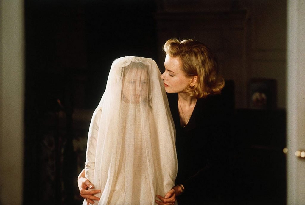 Nicole Kidman in one of the horror films about ghosts, The Others