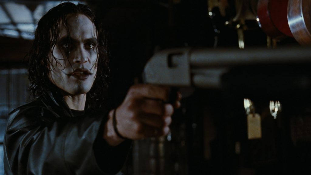The Crow (1994) based on a comic book 