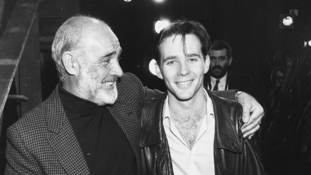 Sean Connery and his son Jason