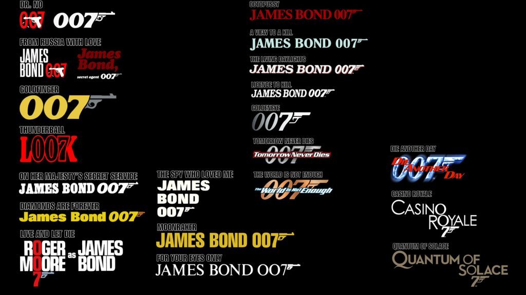 The James Bond brand over the years - however much it changes, it also stays the same.