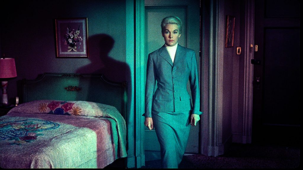Kim Novak in the dream sequence in Vertigo (1958)