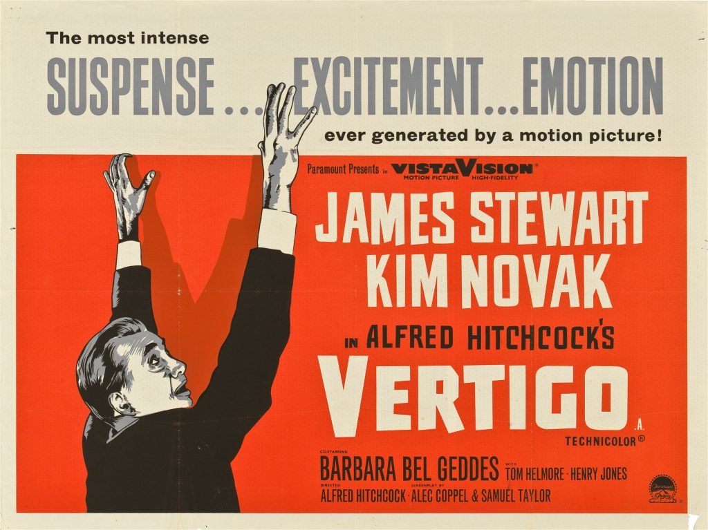 Vertigo film poster (1958)