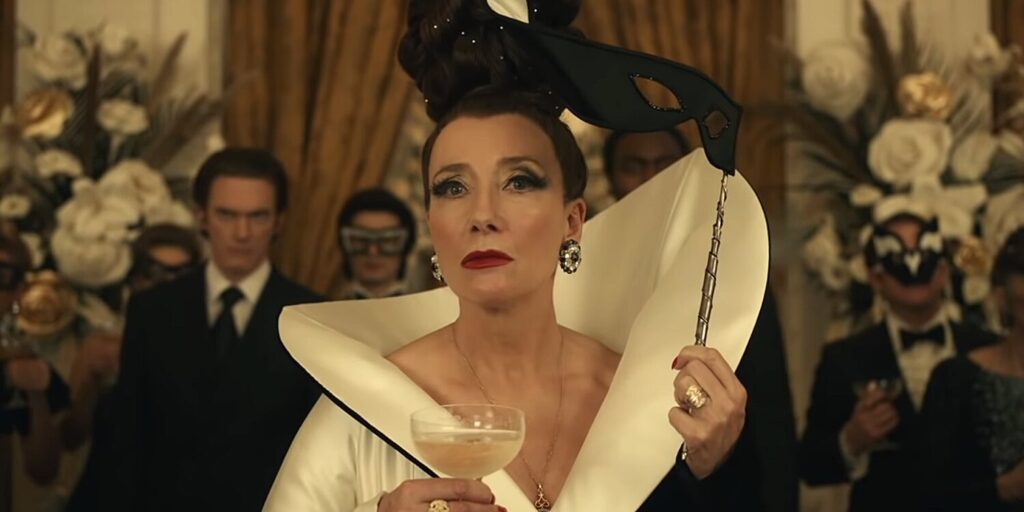 Emma Thompson as The Baroness in Cruella (2021)