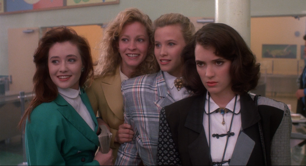 Wynona Ryder is Veronica in Heathers.