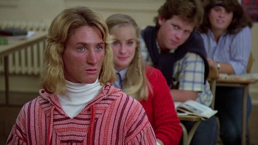 Sean Penn as Jeff Spicoli in Fast Times At Ridgemont High