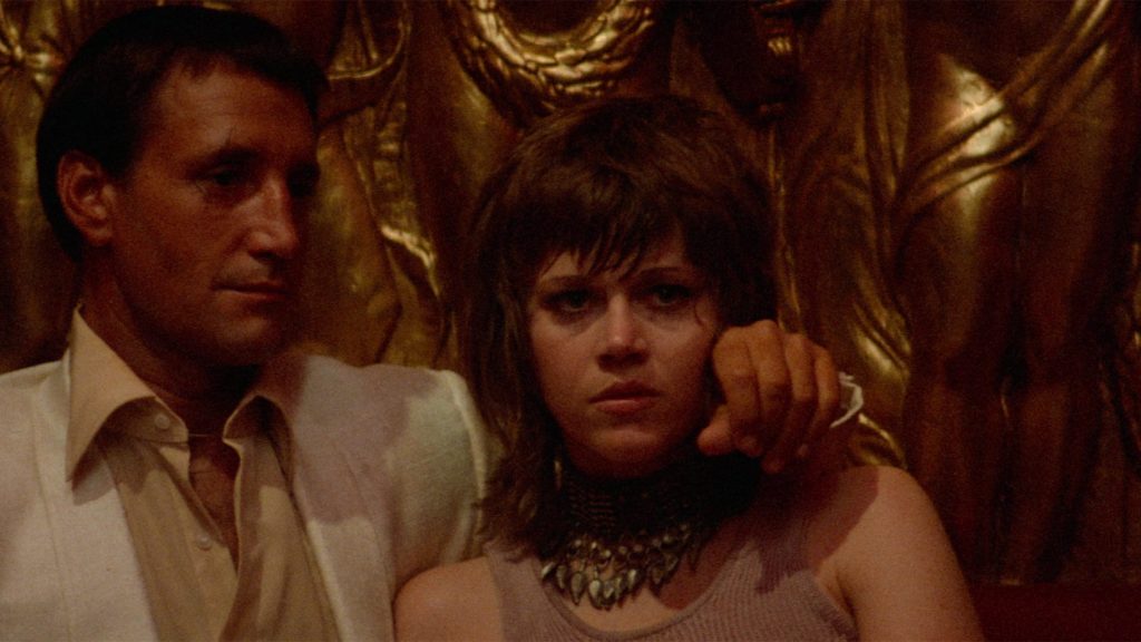 Roy Scheider and Jane Fonda in Klute (1971)