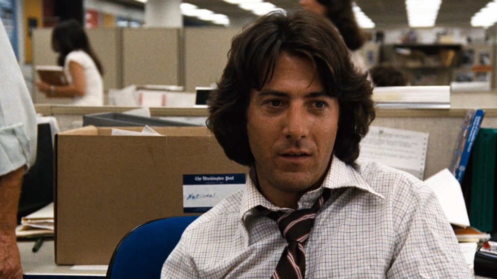 Dustin Hoffman in All the President's Men (1976)
