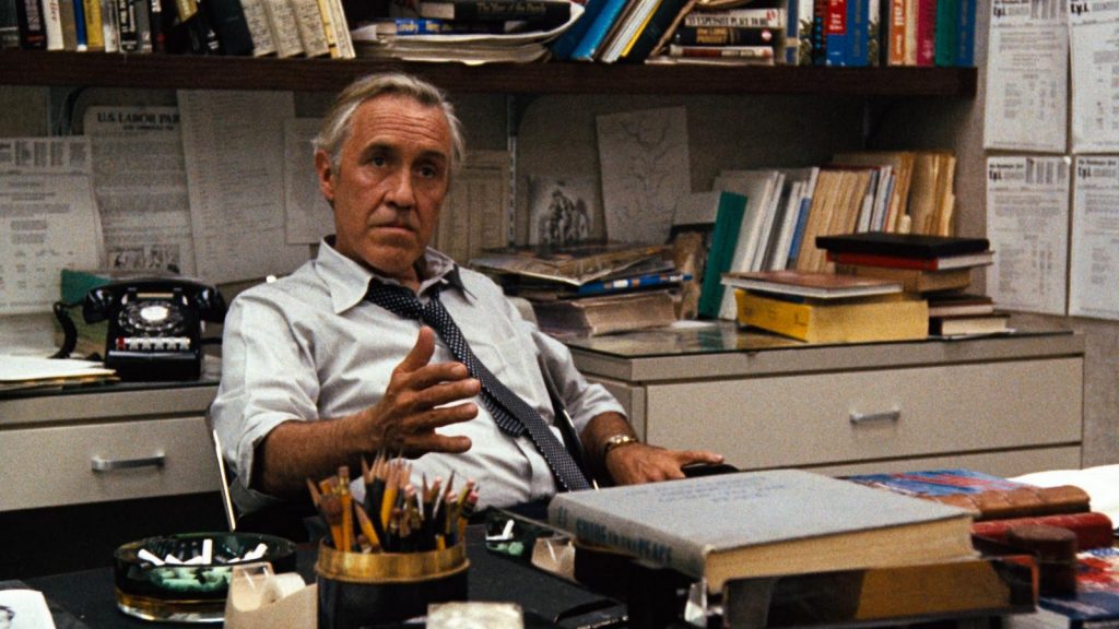 Jason Robards in All the President's Men (1976)