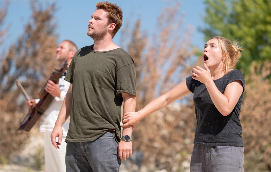 Florence Pugh & Jack Reynor in Midsommar. One of our favourite Horror films 