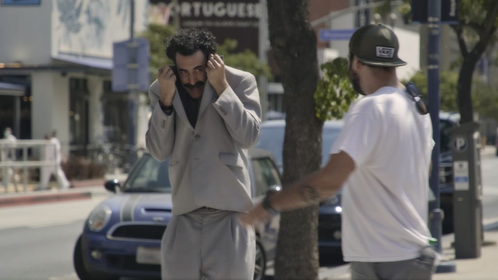 Sacha Baron Cohen as Borat