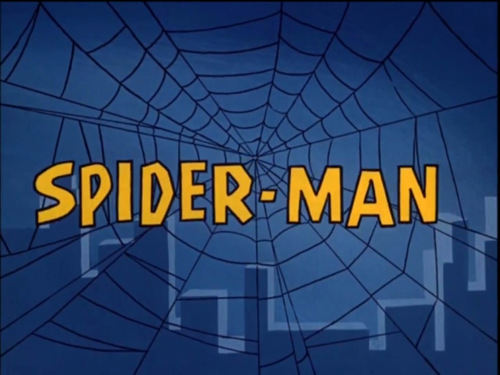 The spider-man cartoon intro
