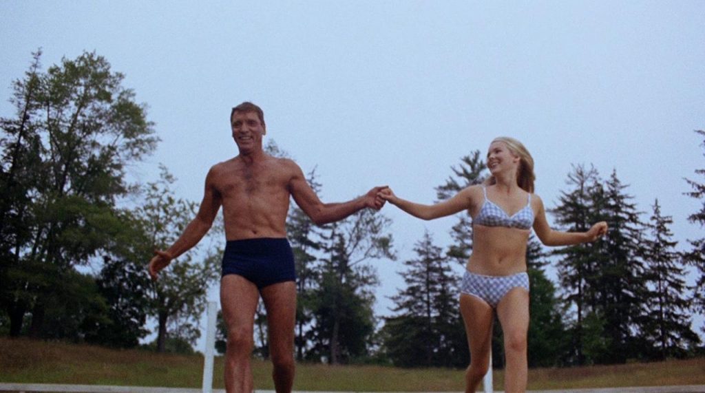 Burt Lancaster in The Swimmer