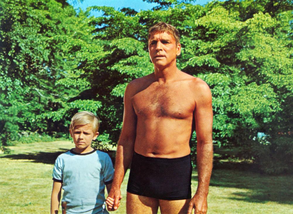 Burt Lancaster in The Swimmer