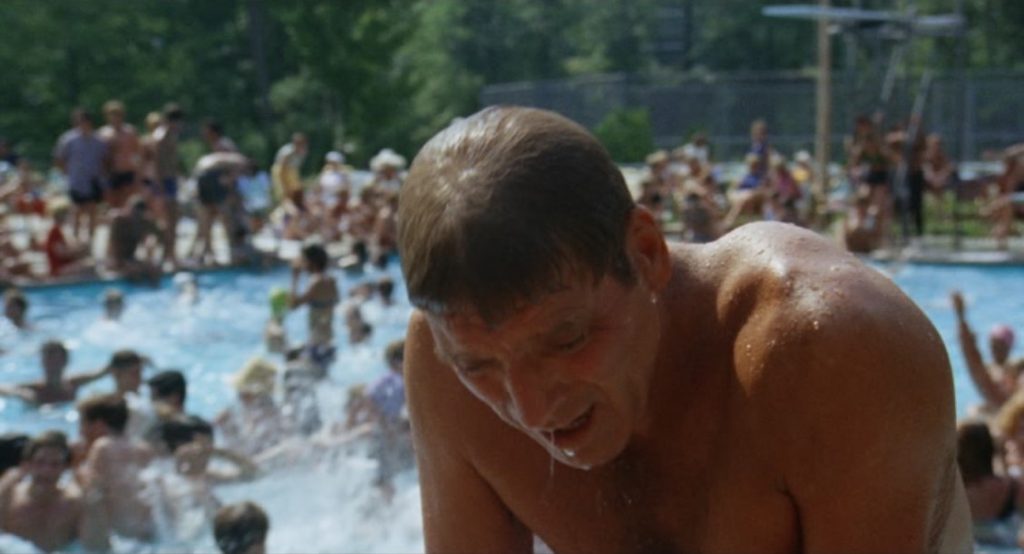 Burt Lancaster in The Swimmer