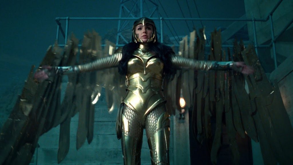 Gal Gadot as Wonder Woman in Wonder Woman 1984