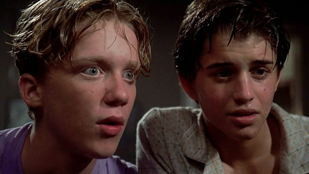 Anthony Michael Hall and Ilan Mitchell-Smith in Weird Science