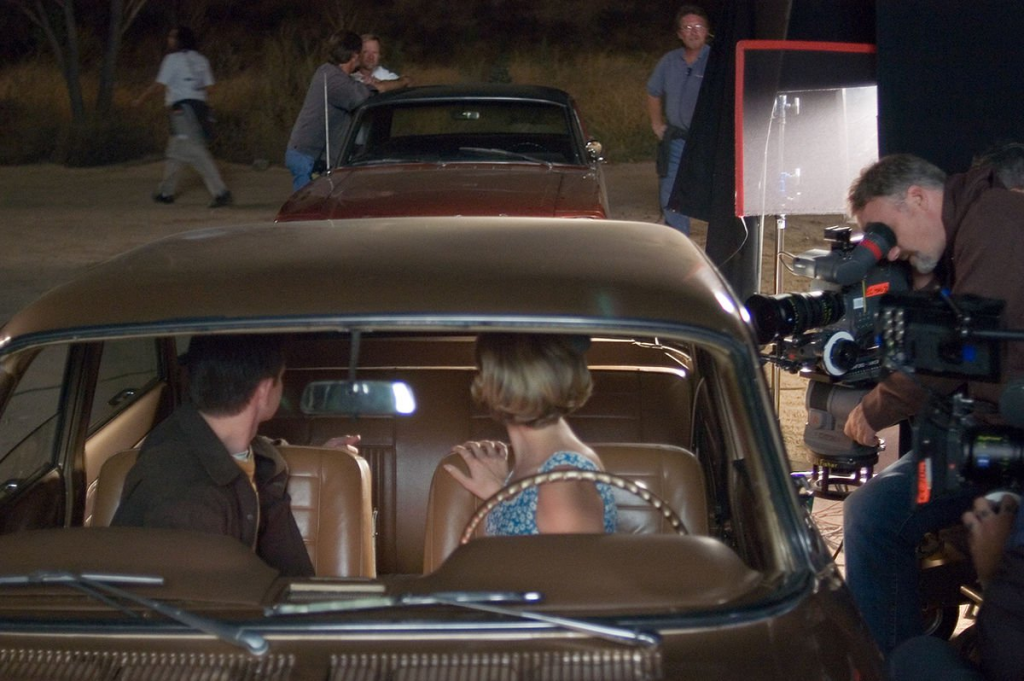 Fincher operating the second camera on Zodiac
