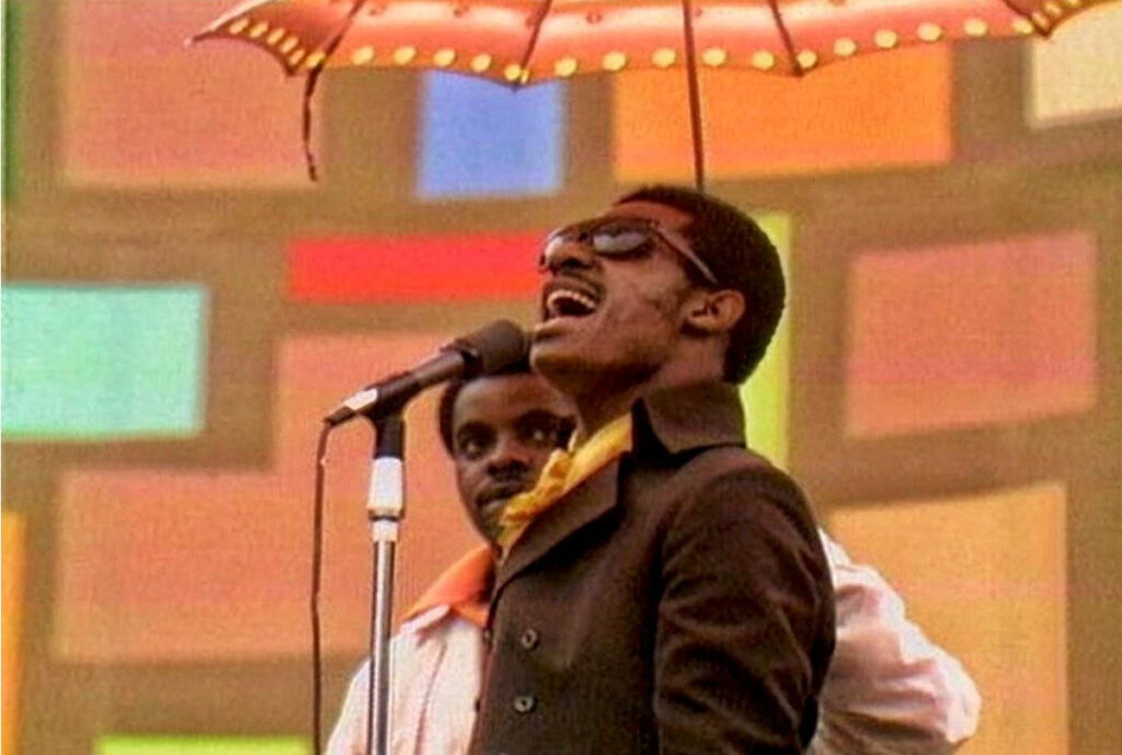 Stevie Wonder performing at The Harlem Cultural Festival (1969)