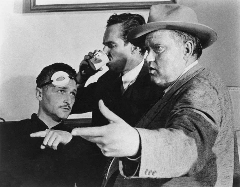 Orson Welles directing Touch of Evil (1958)