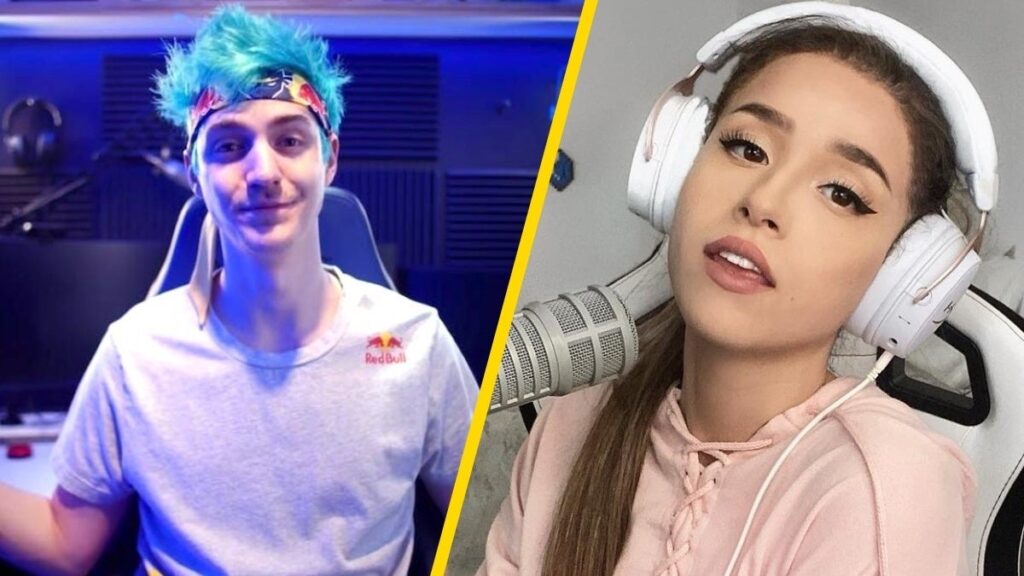 Ninja and Pokimane are real life streamers used in Free Guy (2021)