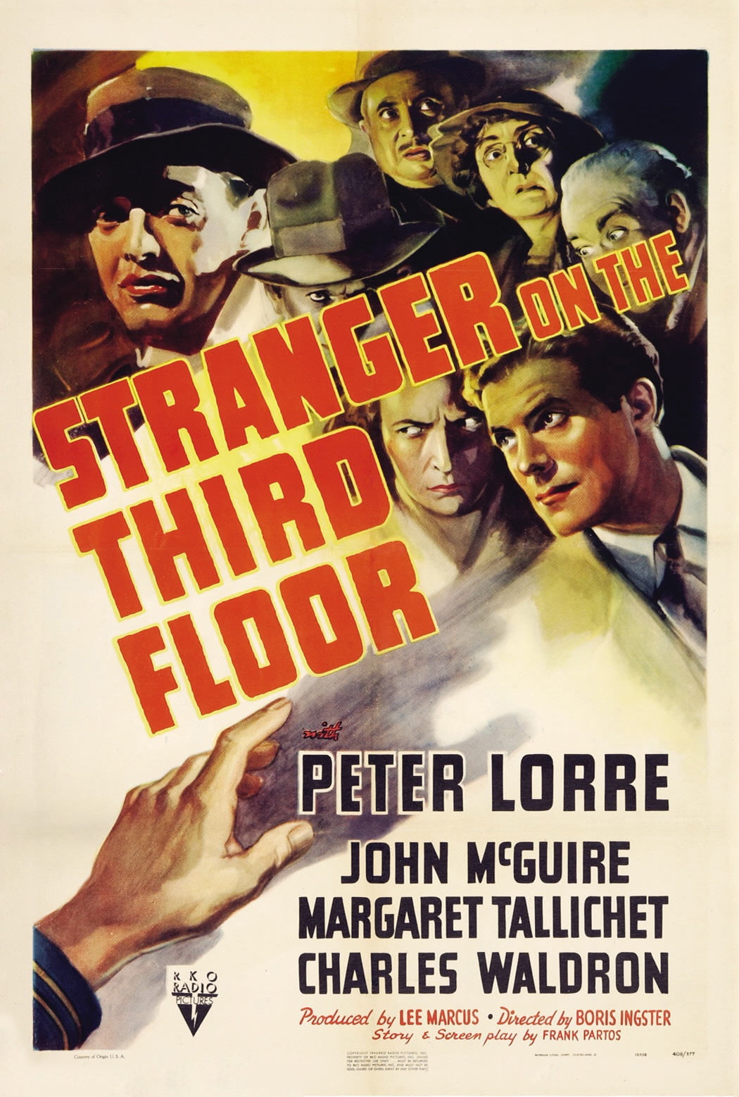 <br>Stranger on the Third Floor (1940)