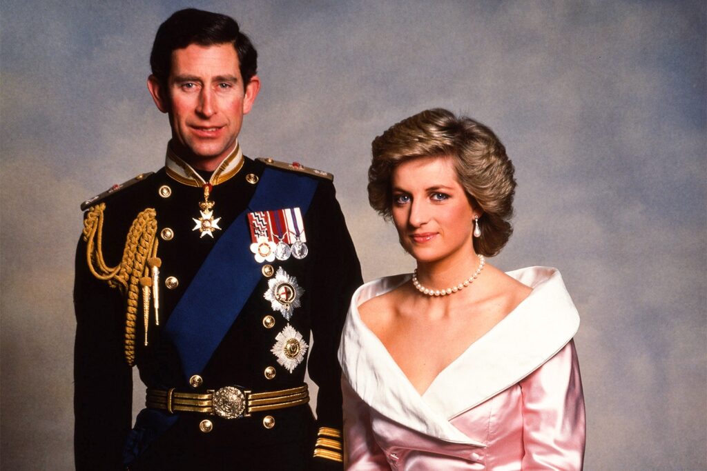 HRH The Prince of Wales and Diana, Princess of Wales by Terence Donovan, 1987