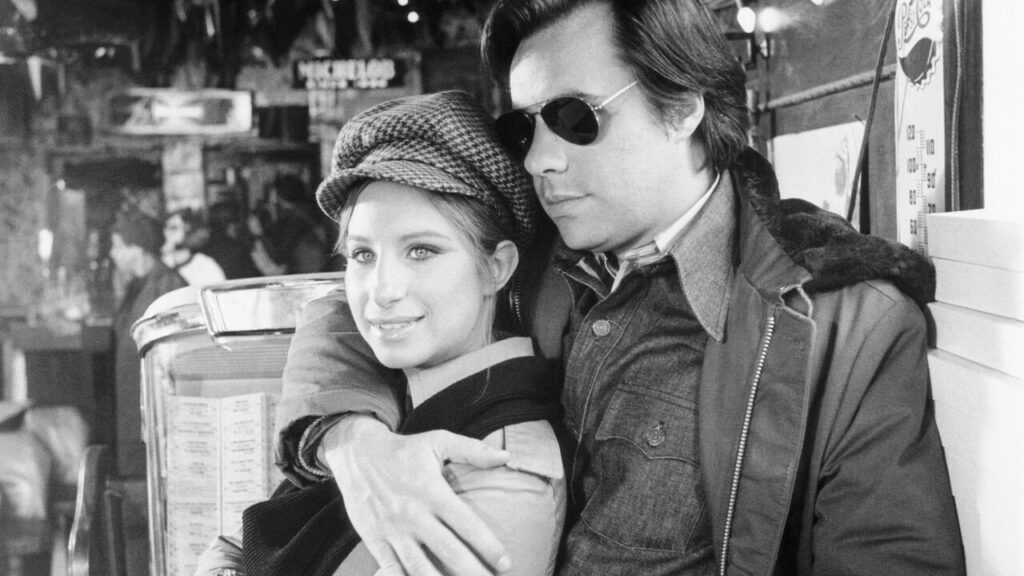 Barbra Streisand and Peter Bogdanovich on the set of What's Up Doc? (1972)