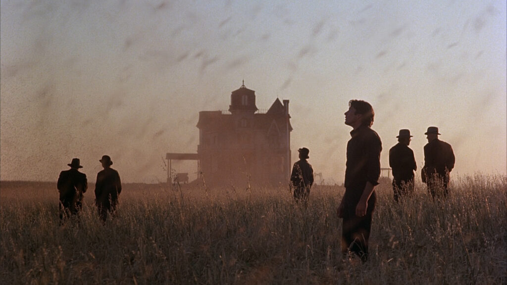 A still from Days of Heaven (1978) featuring Richard Gere
