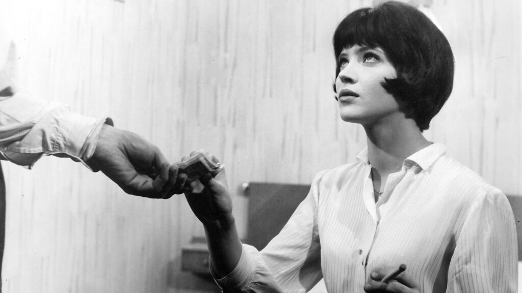 Anna Karina in My Life to Live (1962) directed by Jean-Luc Godard.