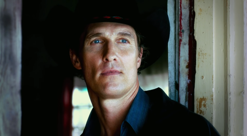 Matthew McConaughey in Killer Joe (2011) directed by William Friedkin.