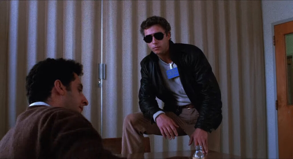John Turturro and William Petersen in To Live and Die in L.A. (1985) directed by William Friedkin.