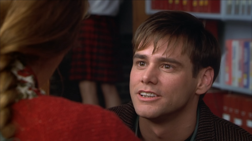 Jim Carrey in The Trueman Show (1998) directed by Peter Weir.