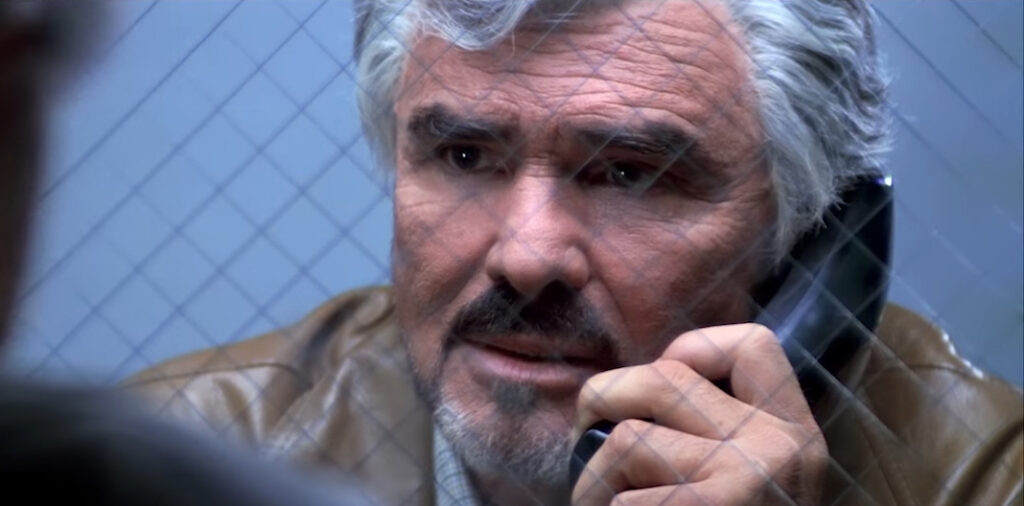 Burt Reynolds in Boogie Nights (1997) directed by Paul Thomas Anderson.