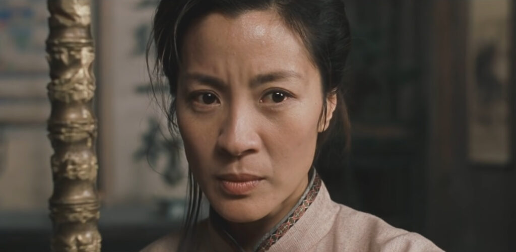 Michelle Yeoh in Crounching Tiger, Hidden Dragon (2000) directed by Ang Lee.