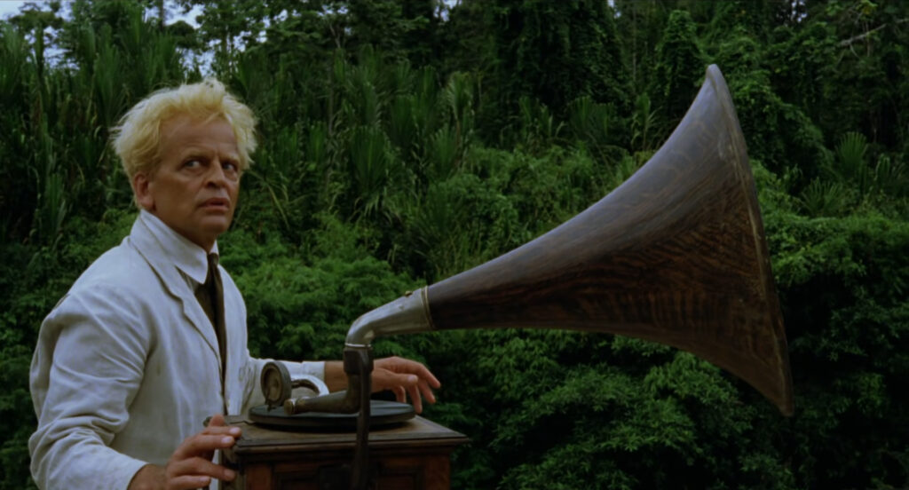 Fitzcarraldo (1982) directed by Werner Herzog.