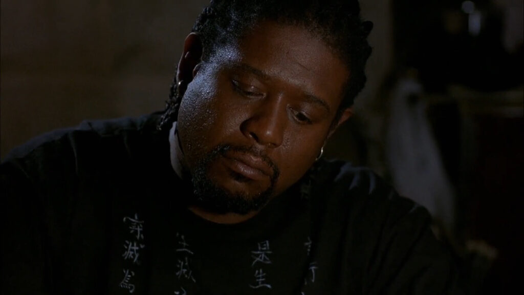 Forest Whitaker in Ghost Dog: The Way of the Samurai (1999) directed by Jim Jarmusch.