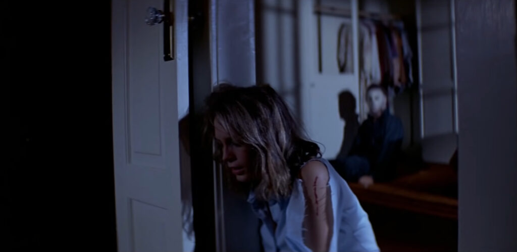 Halloween (1978) directed by John Carpenter.