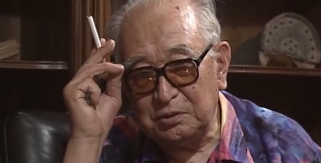 Filmmaker Akira Kurosawa.