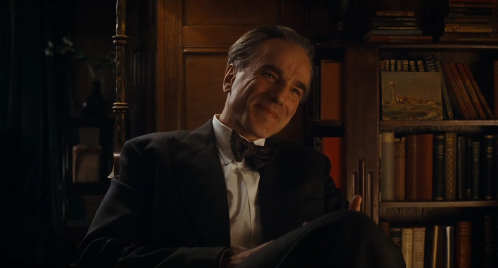 Daniel Day-Lewis in Phantom Thread (2017) directed by Paul Thomas Anderson.