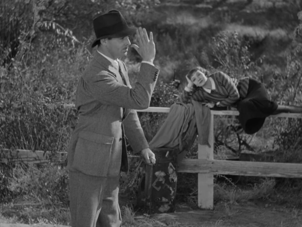 It Happened One Night (1934) directed by Frank Capra.