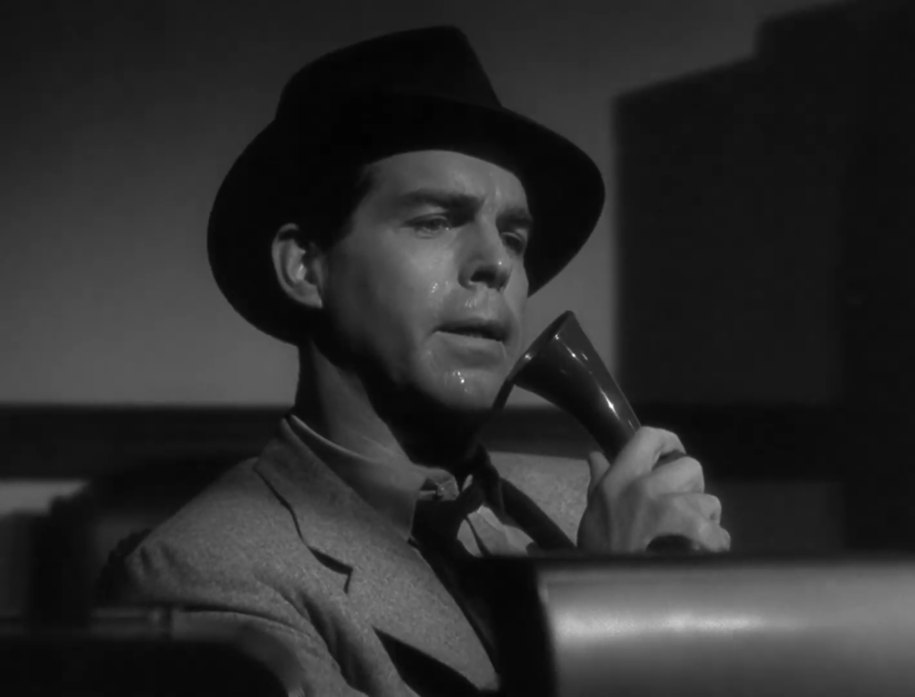 The Movie Alphabet A-Z: Film Noir Edition - Fred MacMurray in Double Indemnity (1944)