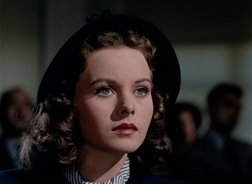 Jeanne Crain in Leave Her to Heaven (1945)
