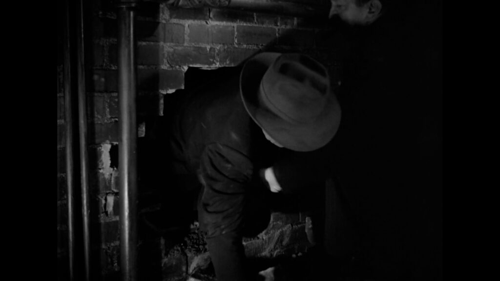 The escape from the burglary in The Asphalt Jungle (1950)