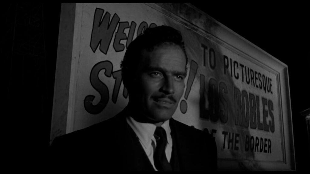 Charlton Heston as Miguel Vargas in Touch of Evil