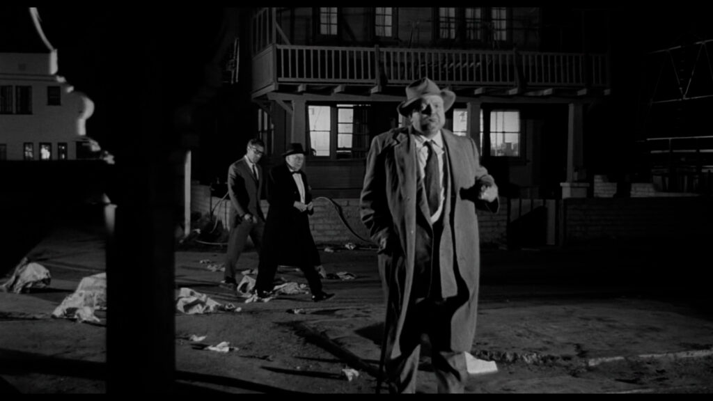 Orson Welles in another stuning shot from Touch of Evil