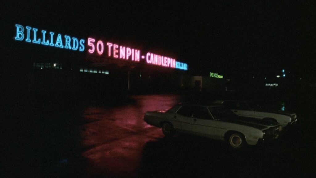 The dark, neon-soaked world of Eddie Coyle - A scene from The Friends of Eddie Coyle (1973)
