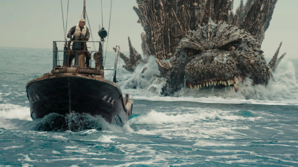A scene from the excellent Godzilla Minus One (2023)